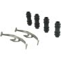 CENTRIC PARTS 300.13420 Centric Premium Semi-Metallic Brake Pads with Shims and Hardware