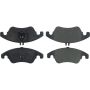 CENTRIC PARTS 300.13420 Centric Premium Semi-Metallic Brake Pads with Shims and Hardware