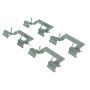 CENTRIC PARTS 300.13510 Centric Premium Semi-Metallic Brake Pads with Shims and Hardware