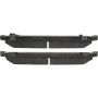 CENTRIC PARTS 300.13510 Centric Premium Semi-Metallic Brake Pads with Shims and Hardware