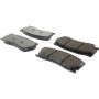 CENTRIC PARTS 300.13550 Centric Premium Semi-Metallic Brake Pads with Shims and Hardware
