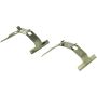 CENTRIC PARTS 300.13550 Centric Premium Semi-Metallic Brake Pads with Shims and Hardware