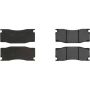 CENTRIC PARTS 300.13550 Centric Premium Semi-Metallic Brake Pads with Shims and Hardware
