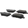 CENTRIC PARTS 300.13620 Centric Premium Semi-Metallic Brake Pads with Shims and Hardware
