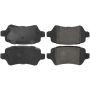 CENTRIC PARTS 300.13620 Centric Premium Semi-Metallic Brake Pads with Shims and Hardware