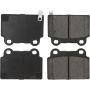 CENTRIC PARTS 300.13680 Centric Premium Semi-Metallic Brake Pads with Shims and Hardware