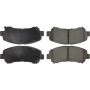 CENTRIC PARTS 300.13740 Centric Premium Semi-Metallic Brake Pads with Shims and Hardware