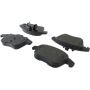 CENTRIC PARTS 300.13750 Centric Premium Semi-Metallic Brake Pads with Shims and Hardware