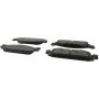 CENTRIC PARTS 300.13760 Centric Premium Semi-Metallic Brake Pads with Shims and Hardware