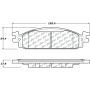 CENTRIC PARTS 300.13760 Centric Premium Semi-Metallic Brake Pads with Shims and Hardware