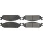 CENTRIC PARTS 300.13760 Centric Premium Semi-Metallic Brake Pads with Shims and Hardware