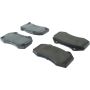 CENTRIC PARTS 300.13792 Centric Premium Semi-Metallic Brake Pads with Shims and Hardware