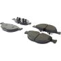 CENTRIC PARTS 300.13810 Centric Premium Semi-Metallic Brake Pads with Shims and Hardware