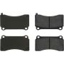 CENTRIC PARTS 300.13830 Centric Premium Semi-Metallic Brake Pads with Shims and Hardware