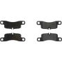 CENTRIC PARTS 300.13900 Centric Premium Semi-Metallic Brake Pads with Shims and Hardware