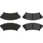 CENTRIC PARTS 300.13910 Centric Premium Semi-Metallic Brake Pads with Shims and Hardware