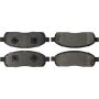CENTRIC PARTS 300.13920 Centric Premium Semi-Metallic Brake Pads with Shims and Hardware