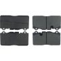 CENTRIC PARTS 300.13950 Centric Premium Semi-Metallic Brake Pads with Shims and Hardware