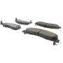 CENTRIC PARTS 300.13990 Centric Premium Semi-Metallic Brake Pads with Shims and Hardware