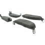CENTRIC PARTS 300.14000 Centric Premium Semi-Metallic Brake Pads with Shims and Hardware