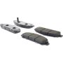 CENTRIC PARTS 300.14010 Centric Premium Semi-Metallic Brake Pads with Shims and Hardware