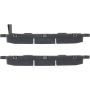 CENTRIC PARTS 300.14010 Centric Premium Semi-Metallic Brake Pads with Shims and Hardware