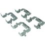 CENTRIC PARTS 300.14040 Centric Premium Semi-Metallic Brake Pads with Shims and Hardware