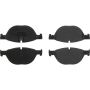 CENTRIC PARTS 300.14090 Centric Premium Semi-Metallic Brake Pads with Shims
