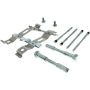 CENTRIC PARTS 300.14260 Centric Premium Semi-Metallic Brake Pads with Shims and Hardware
