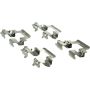 CENTRIC PARTS 300.14270 Centric Premium Semi-Metallic Brake Pads with Shims and Hardware