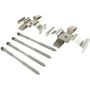 CENTRIC PARTS 300.14290 Centric Premium Semi-Metallic Brake Pads with Shims and Hardware