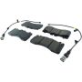 CENTRIC PARTS 300.14400 Centric Premium Semi-Metallic Brake Pads with Shims and Hardware