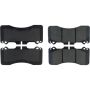 CENTRIC PARTS 300.14400 Centric Premium Semi-Metallic Brake Pads with Shims and Hardware