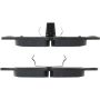 CENTRIC PARTS 300.14430 Centric Premium Semi-Metallic Brake Pads with Shims and Hardware