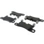 CENTRIC PARTS 300.14530 Centric Premium Semi-Metallic Brake Pads with Shims and Hardware