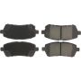 CENTRIC PARTS 300.14541 Centric Premium Semi-Metallic Brake Pads with Shims and Hardware