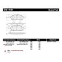 CENTRIC PARTS 300.14550 Centric Premium Semi-Metallic Brake Pads with Shims and Hardware