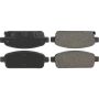 CENTRIC PARTS 300.14680 Centric Premium Semi-Metallic Brake Pads with Shims and Hardware