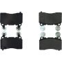 CENTRIC PARTS 300.14740 Centric Premium Semi-Metallic Brake Pads with Shims and Hardware