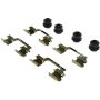 CENTRIC PARTS 300.14790 Centric Premium Semi-Metallic Brake Pads with Shims and Hardware
