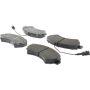 CENTRIC PARTS 300.15401 Centric Premium Semi-Metallic Brake Pads with Shims and Hardware