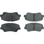CENTRIC PARTS 300.15431 Centric Premium Semi-Metallic Brake Pads with Shims and Hardware