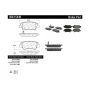 CENTRIC PARTS 300.15440 Centric Premium Semi-Metallic Brake Pads with Shims and Hardware