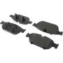 CENTRIC PARTS 300.15490 Centric Premium Semi-Metallic Brake Pads with Shims and Hardware