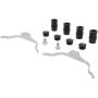 CENTRIC PARTS 300.15490 Centric Premium Semi-Metallic Brake Pads with Shims and Hardware