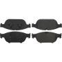 CENTRIC PARTS 300.15490 Centric Premium Semi-Metallic Brake Pads with Shims and Hardware