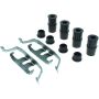 CENTRIC PARTS 300.15610 Centric Premium Semi-Metallic Brake Pads with Shims and Hardware
