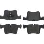 CENTRIC PARTS 300.15610 Centric Premium Semi-Metallic Brake Pads with Shims and Hardware