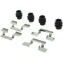 CENTRIC PARTS 300.15620 Centric Premium Semi-Metallic Brake Pads with Shims and Hardware