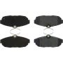 CENTRIC PARTS 300.15620 Centric Premium Semi-Metallic Brake Pads with Shims and Hardware